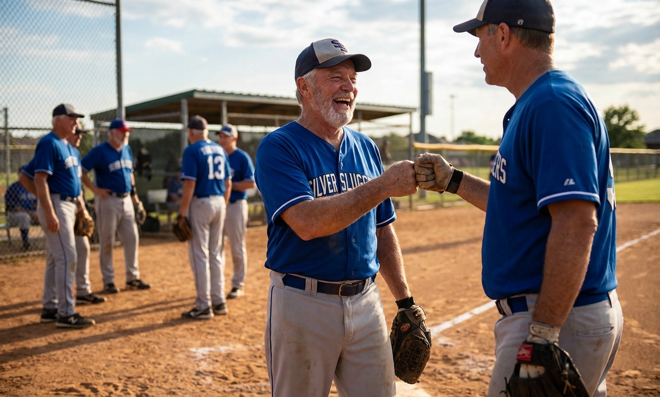 How Recreational Sports Leagues Are Giving Men Over 60 a Whole New Social Life